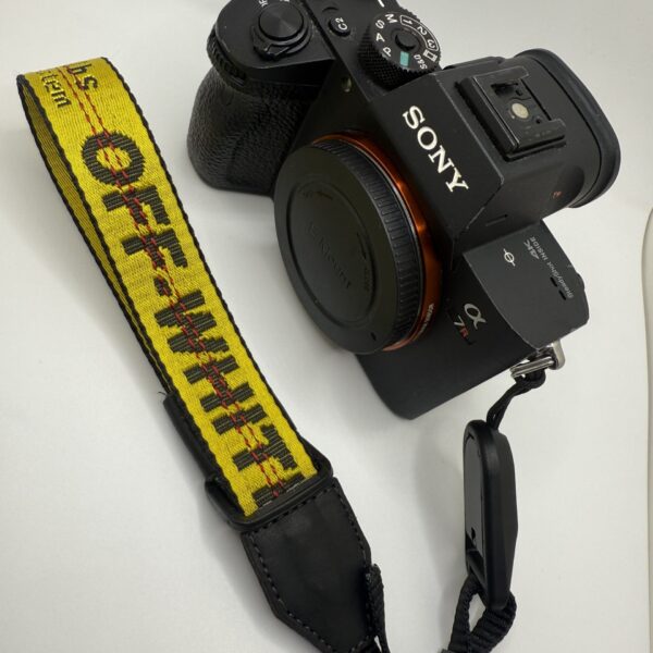 Off- White Camera Wrist Strap