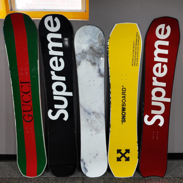 Custom Snowboard Vinyl Wrapping Service