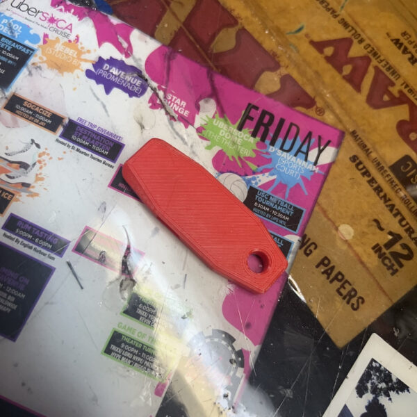 Safety Whistle 3D Printed