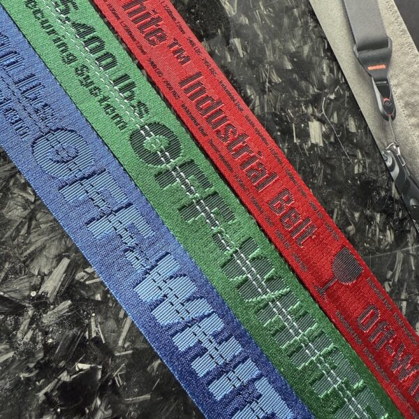 Triple Off-White Camera Strap Custom Order for Michael Barca